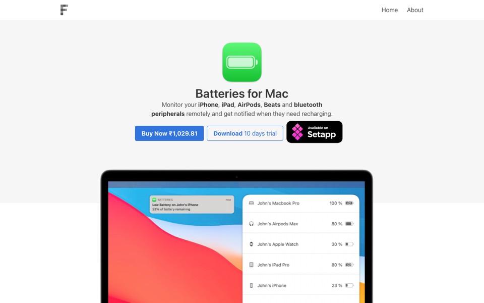 Batteries’s website