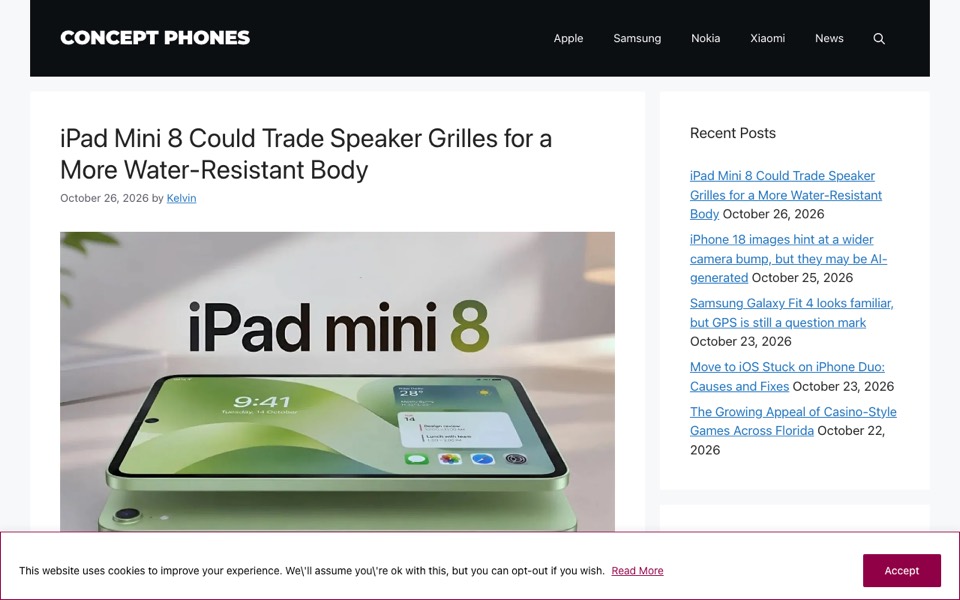 Concept Phones’s website