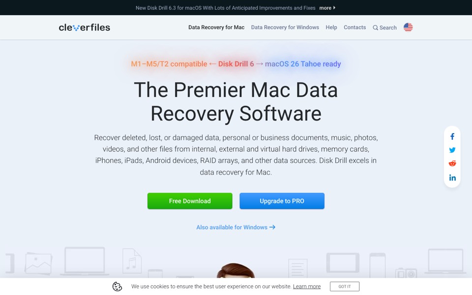 Disk Drill’s website