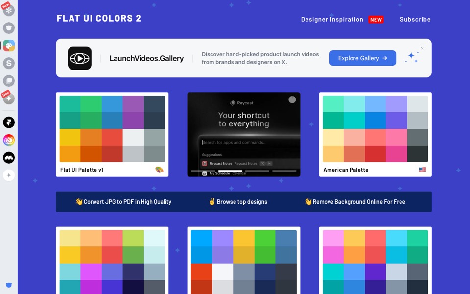 Flat UI Colors’s website