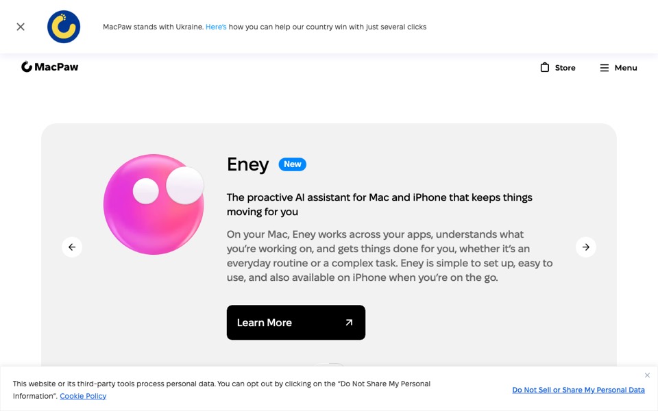 MacPaw’s website