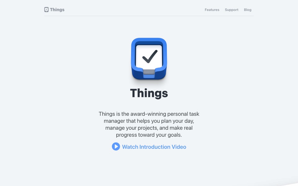 Things’s website