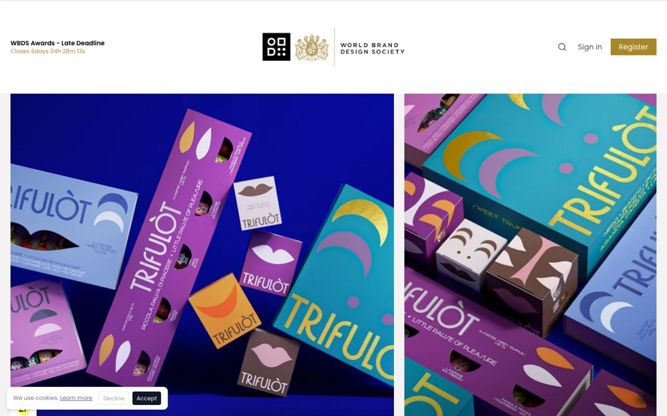 World Brand Design Society’s website