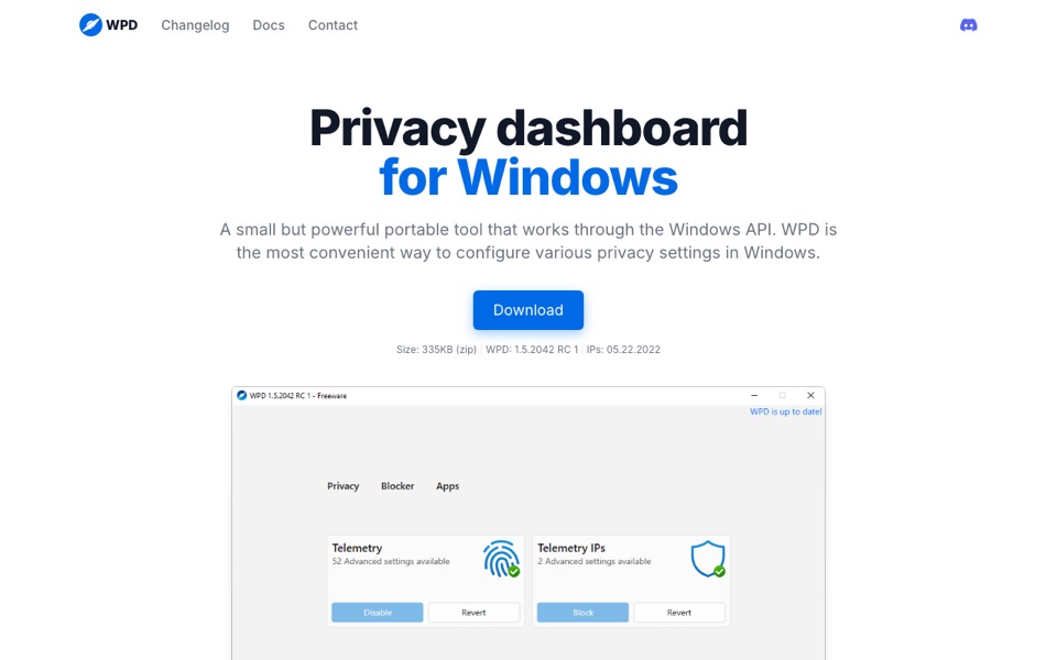 WPD’s website